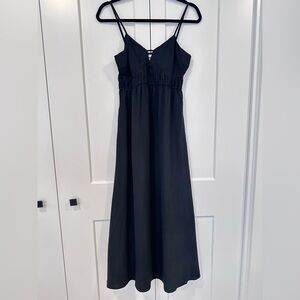 A New Day Black dress Sz XS midi length